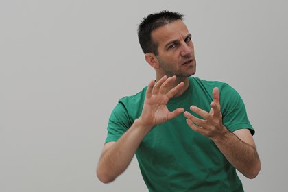 Production still for "Faker". Gideon Obarzanek. Photographer: Heidrun Löhr