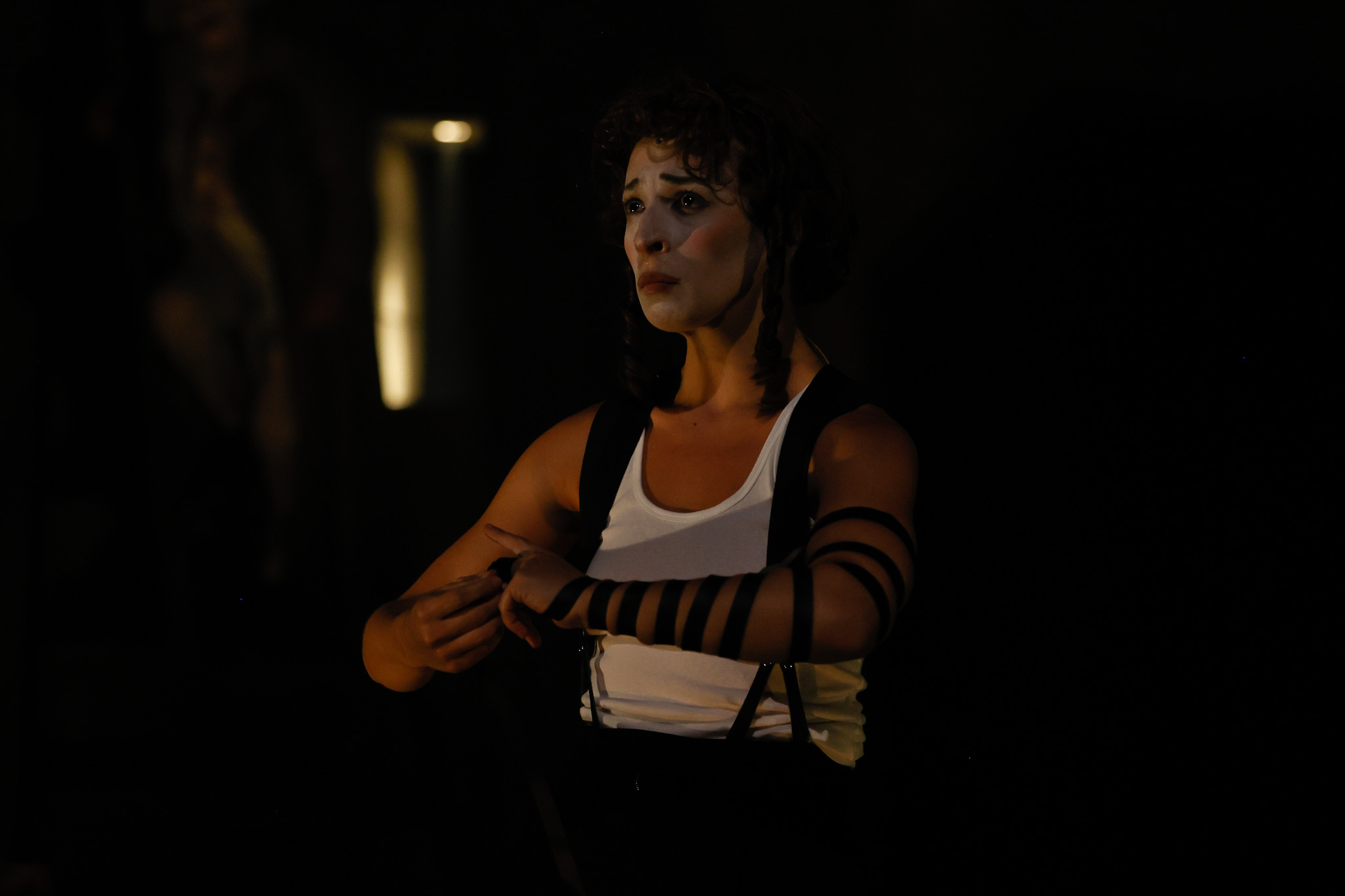  Production still for the 2024 Season of 'Yentl'. In photo: Amy Hack. Photographer: Jeff Busby.