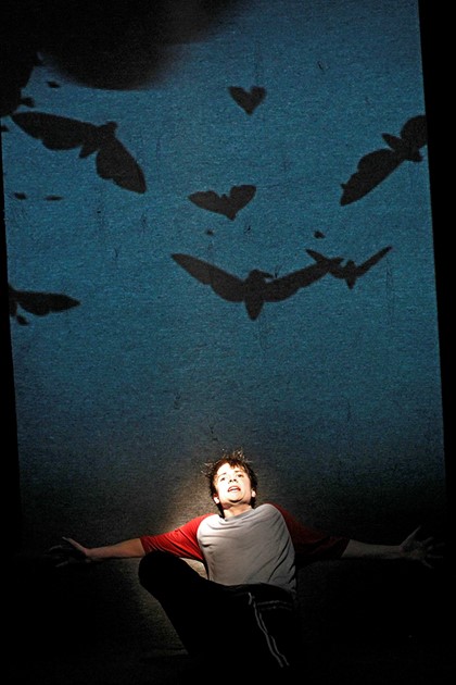 Production still for the return season of "Moth". Thomas Conroy as Sebastian. Photographer: Jeff Busby