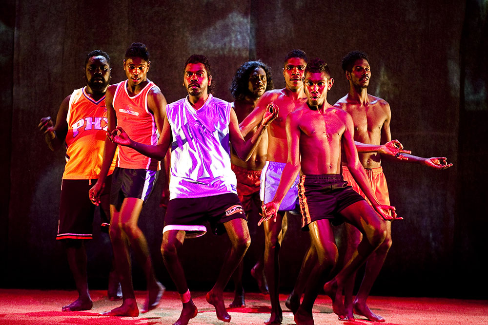 Production still for "Ngurrumilmarrmiriyu (Wrong Skin)". Photographer: Unknown  