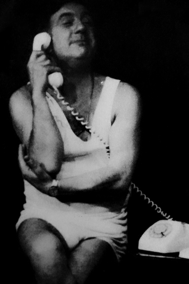 From the programme for "The Elocution of Benjamin Franklin". Gordon Chater as Robert O'Brien. Photographer: Peter Holderness