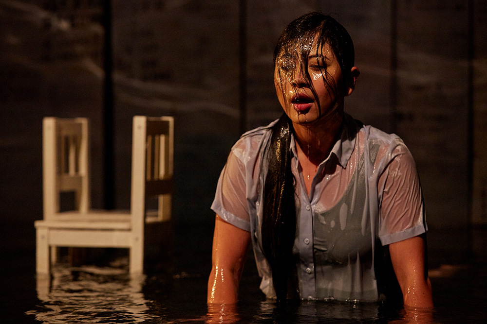 Production still for "Little Emperors". Alice Qin. Photographer: Tim Grey