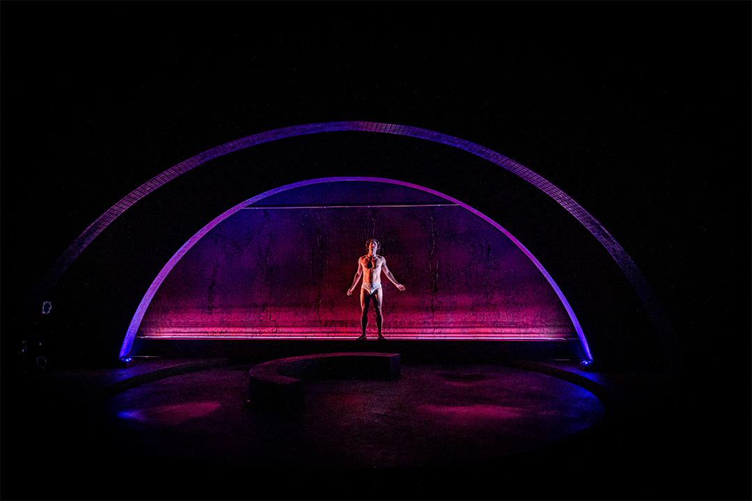 Production still for the 2023 Season of 'Loaded'. In Photo: Danny Ball. Photographer: Tamarah Scott