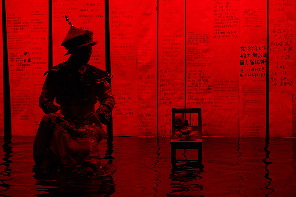 Production still for "Little Emperors". Yuchen Wang. Photographer: Tim Grey