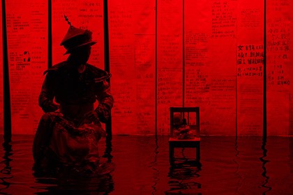 Production still for "Little Emperors". Yuchen Wang. Photographer: Tim Grey