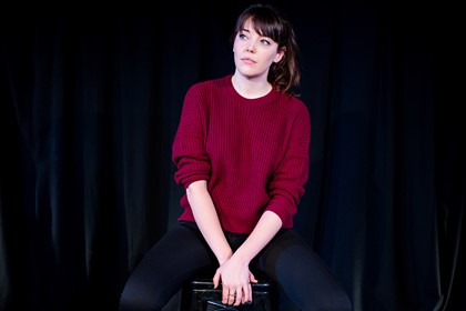 Production still from previous production of "Fleabag". Maddie Rice. Photographer: Richard Davenport