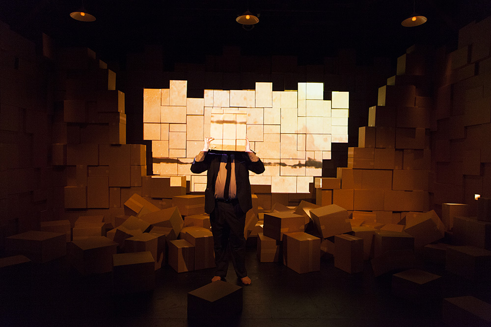 Production still for "The Book of Loco". Alirio Zavarce. Photographer: Pia Johnson