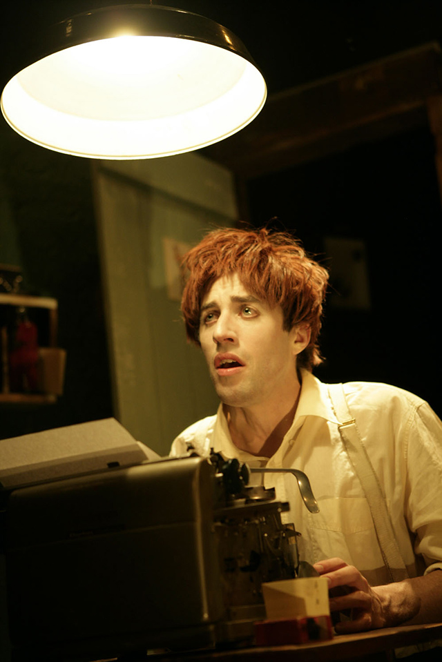 Production still from "The Black Swan of Trespass". Christopher Brown. Photographer: Jeff Busby