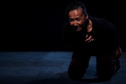 Production photography from THE BIRDS (2025) / Photography by Pia Johnson / Featuring Paula Arundell