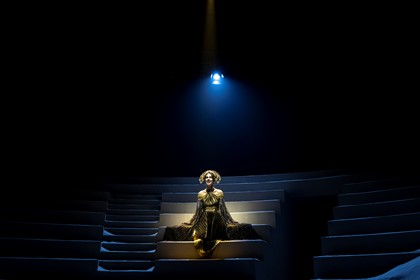 Production photography from TROY (2025) / Photographer: Pia Johnson / Featuring: Geraldine Hakewill