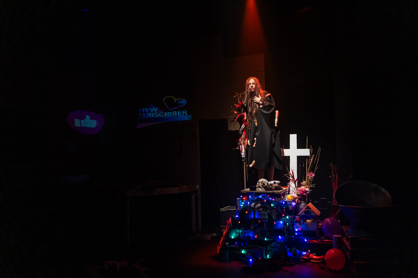 Production still for the 2023 Season of 'Chase' In photo: Carly Sheppard. Photographer: Jacinta Keefe