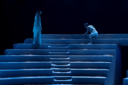 Production photography from TROY (2025) / Photographer: Pia Johnson / Featuring: Lyndon Watts & Danny Ball