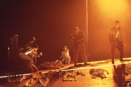 Production still for "Meat Party". . Photographer: Jeff Busby