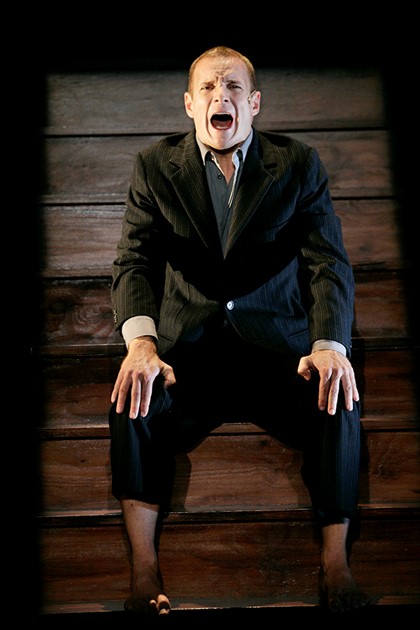 Production still "The Tell-Tale Heart". Martin Niedermair. Photographer: Jeff Busby