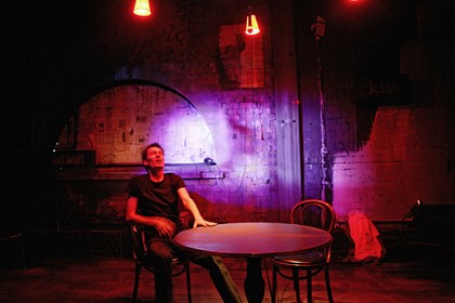 Production still for "Autobiography of Red". Luke Mullins. Photographer: Jeff Busby