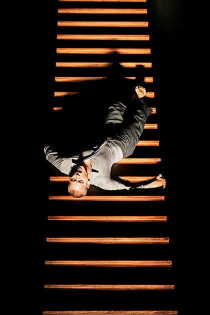 Production still "The Tell-Tale Heart". Martin Niedermair. Photographer: Jeff Busby