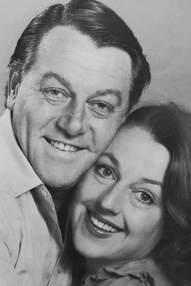 From the programme for "Same Time, Next Year". L-R: Peter Adams as George, Kirsty Child as Doris. Photographer: Unknown