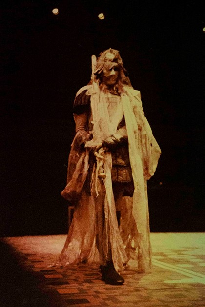 Production still for "Hamlet". Photographer: David B. Simmonds