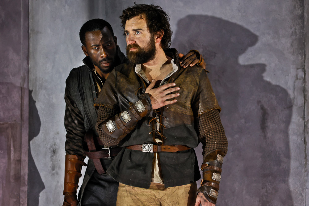 Photographer: Jeff Busby. In photo: Rashidi Edward and Johnny Carr.