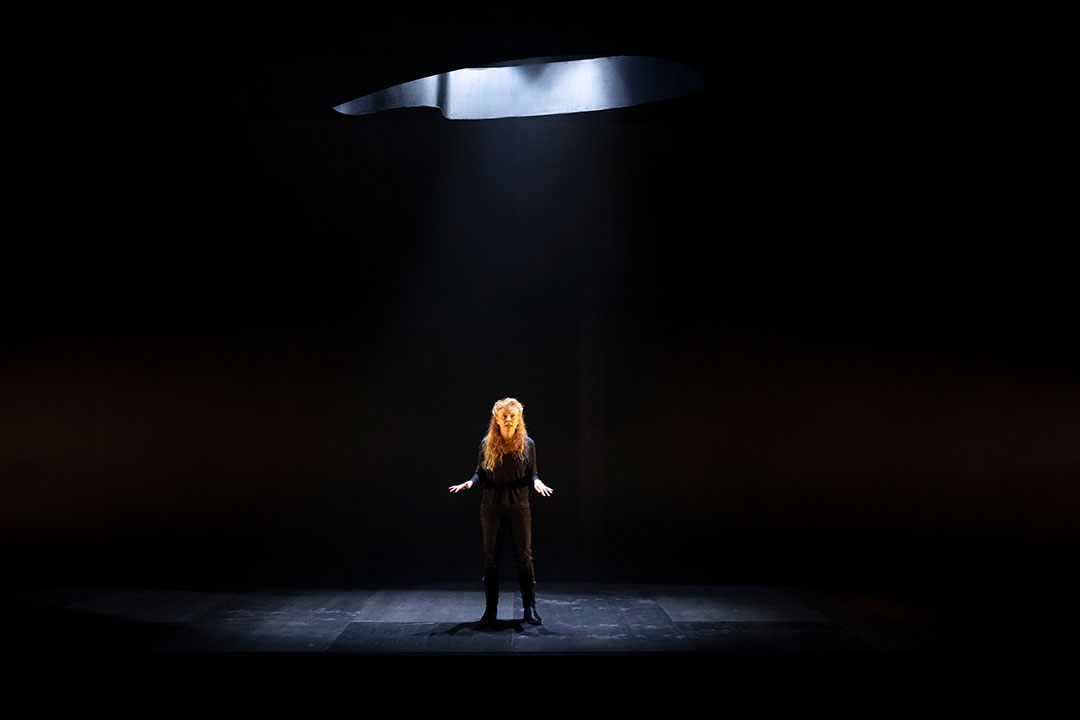 Production still for the 2022 Season of 'Monsters'. In photo: Alison Whyte. Photographer: Pia Johnson