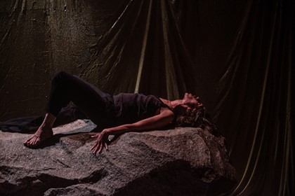 Production still for "My Dearworthy Darling". Jennifer Vuletic). Photographer: David Paterson