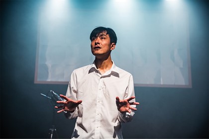 Production still for the 2023 season of 'Made in China 2.0.' In photo: Wang Chong. Photographer: Tamarah Scott