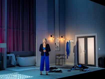 Production still for the 2022 Season of 'Anna K'. In photo: Caroline Craig. Photographer: Pia Johnson