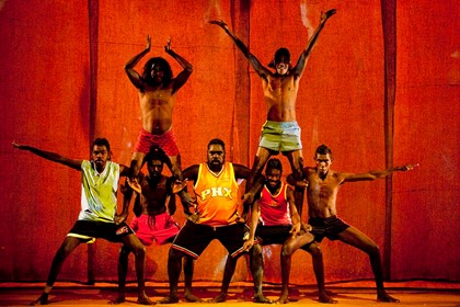 Production still for "Ngurrumilmarrmiriyu (Wrong Skin)". Photographer: Unknown  
