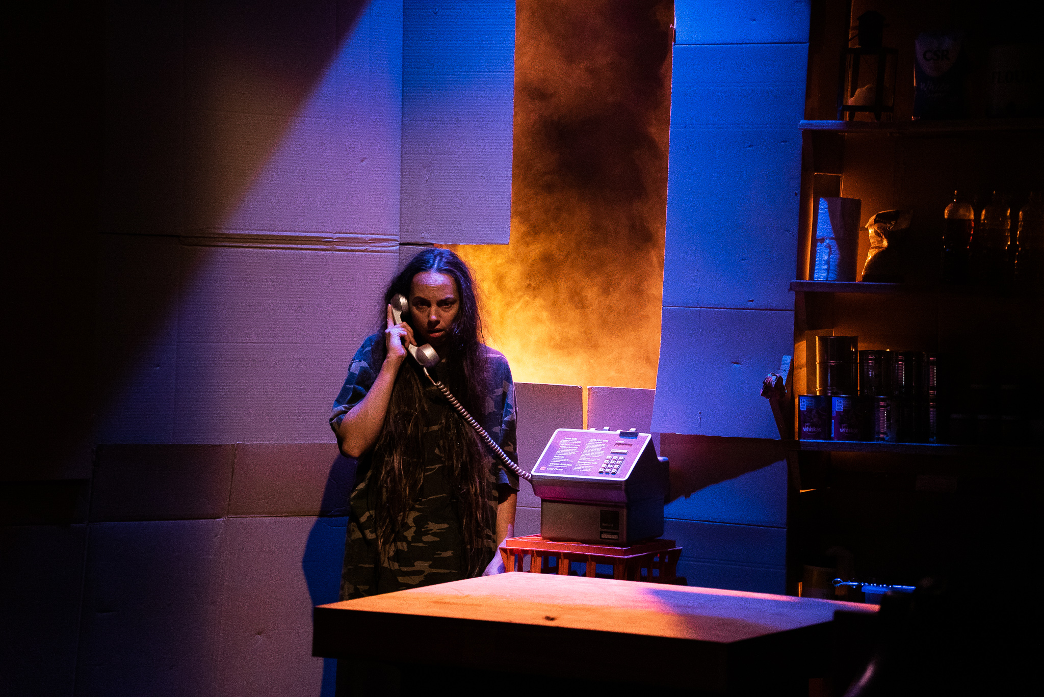 Production still for the 2022 Season of 'CHASE'. In photo: Carly Sheppard. Photographer: Shortcut Creative (Tamarah Scott)