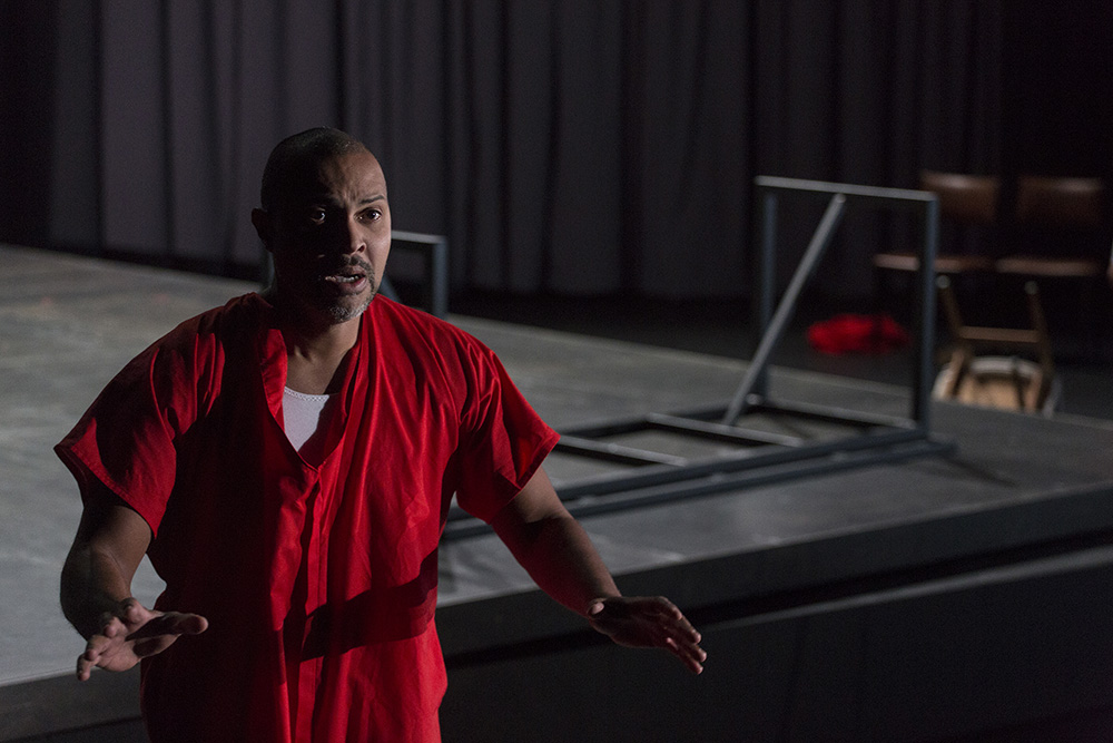 Production still for "I Am a Miracle". Bert LaBonté. Photographer: Pia Johnson