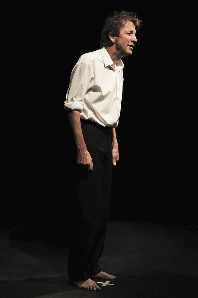 Production still for "The End". Robert Menzies. Photographer: Heidrun Löhr