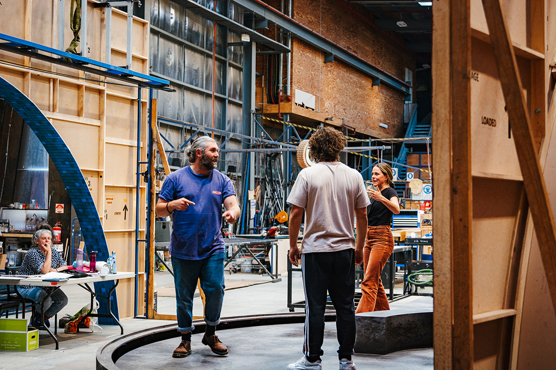 In photo:  Katie Sfetkidis, Stephen Nicolazzo, Danny Ball, Ashelea Pyke. Photographer: Tamarah Scott.
