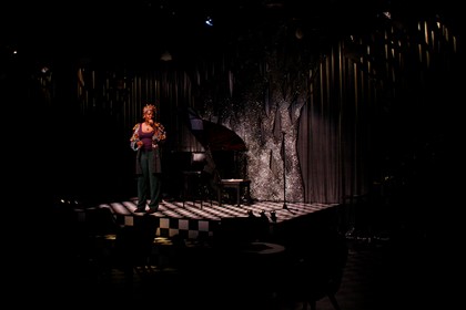 Production still for "Fabulous Diva". Ruth Rogers-Wright. Photographer: Unknown