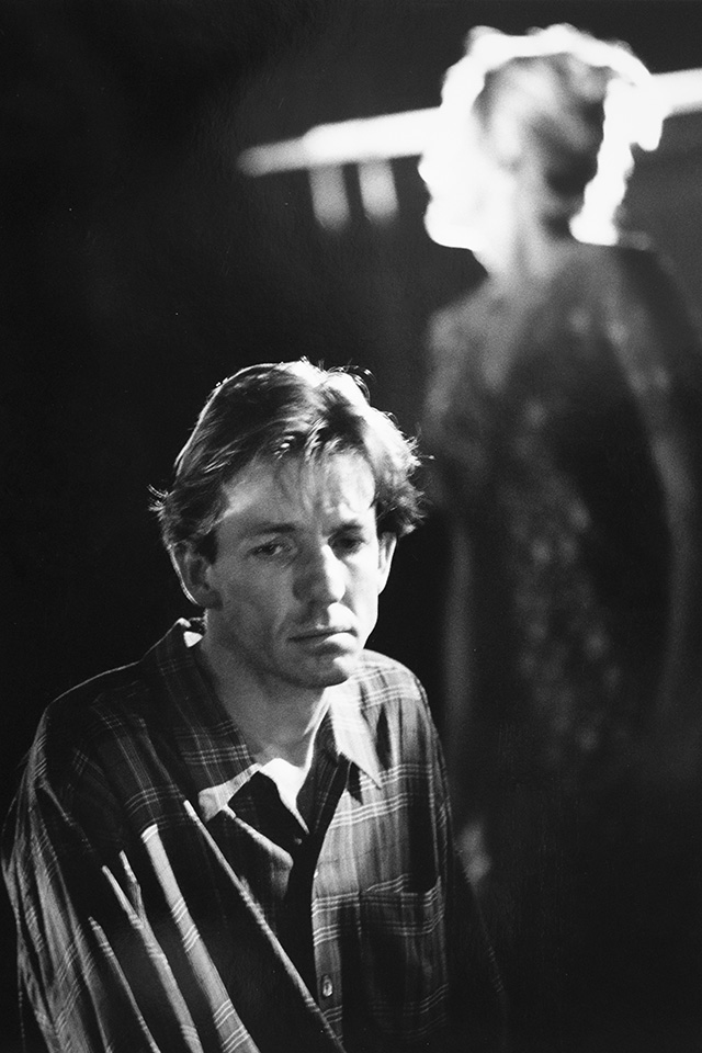 Production still for "Redemption". L-R: Robert Menzies as Sam, Angie Milliken as Edie. Photographer: Jeff Busby