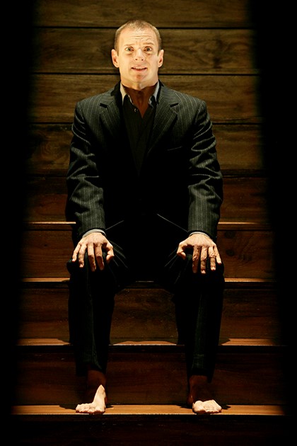 Production still "The Tell-Tale Heart". Martin Niedermair. Photographer: Jeff Busby