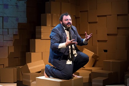 Production still for "The Book of Loco". Alirio Zavarce. Photographer: Pia Johnson