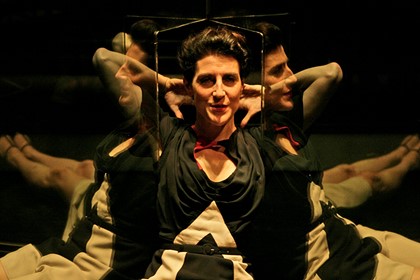 Production still for "Black". Moira Finucane. Photographer: Jeff Busby