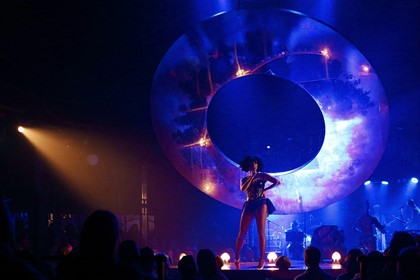 Production still for "Meow Meow's Little Mermaid". Meow Meow. Photographer: Prudence Upton