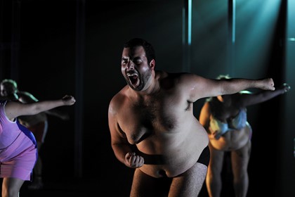 Production still for "Nothing to Lose". Michael Cutrupi. Photographer: Heidrun Löhr