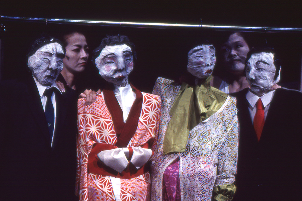 Production still from "Love Suicides". L-R: Miki Oikawa, Yumi Umiumare. Photographer: Unknown