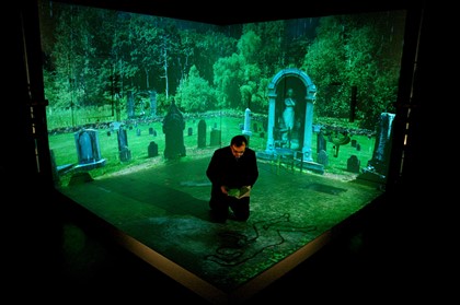Production still for "Half-Real". Alirio Zavarce. Photographer: Steve Tilling