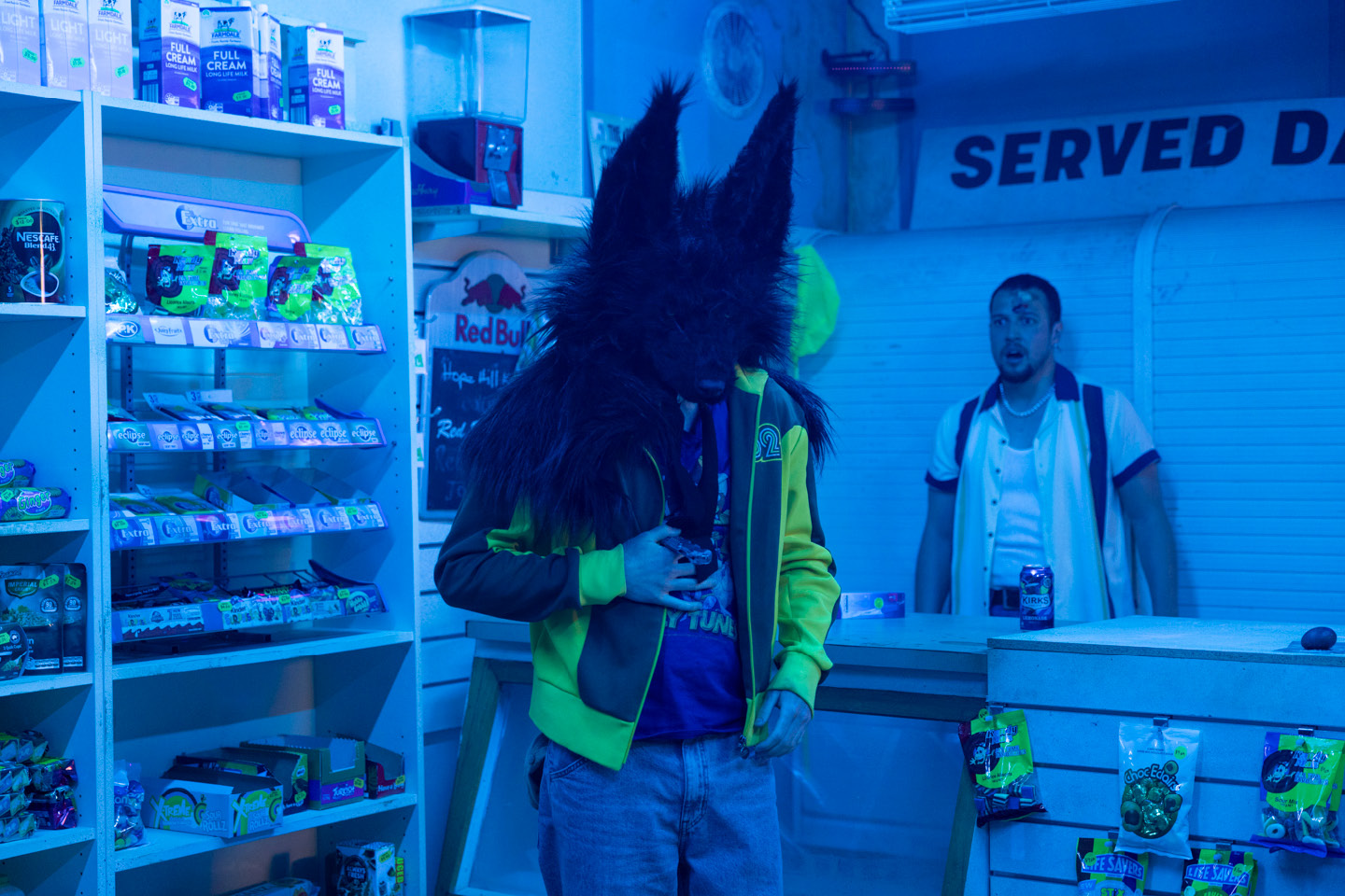 Campaign image for the 2023 Season of 'Hour of the Wolf'. In photo: Jack Green, Kevin Hofbauer. Photographer: Pia Johnson