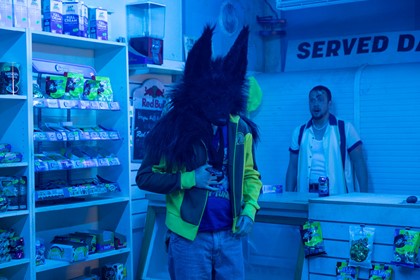 Campaign image for the 2023 Season of 'Hour of the Wolf'. In photo: Jack Green, Kevin Hofbauer. Photographer: Pia Johnson