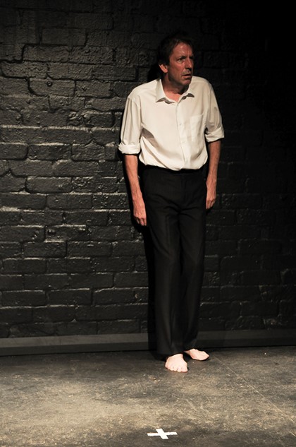Production still for "The End". Robert Menzies. Photographer: Heidrun Löhr