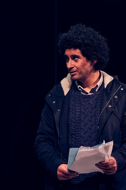 Production still for "Good Muslim Boy". Osamah Sami. Photographer: Tim Grey